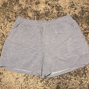 Lululemon Athletica Heathered Gray Athletic Shorts